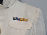 Navy WAVES White Officer Uniform Jacket & Skirt <br> (B-35" W-26" H-34")