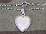 "Hab Mich Gern" Heart Necklace 835 Silver