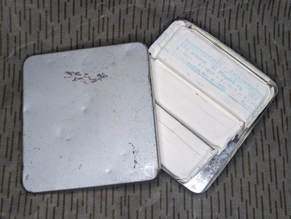 East German Rations Kekskomprimat in Tin 1987