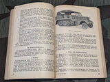 Wehrmacht Driving School Book Kraftfahrschulbuch