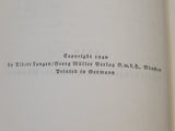 Lebenstanz 1940 Book with Edelweiss Inside
