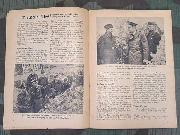 Wir von der Westfront Kleine Kriegshefte Nr. 1