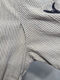 US Navy WAVES Seersucker Work Uniform Dress <br> (B-36" W-24.5" H-34")