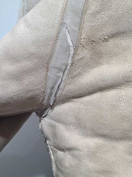 German Winter Lamb Coat G.I. Used