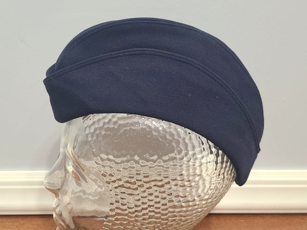 US Navy WAVES Blue Garrison Cap (Size 21 1/2)