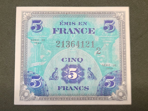 Allied Military Money 1944 France and Germany (Lot of 3)