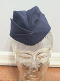 US Navy WAVES Blue Garrison Cap (Size 21 1/2)