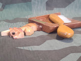 Wooden Scottie Dog Tabletop Brush & Dustpan