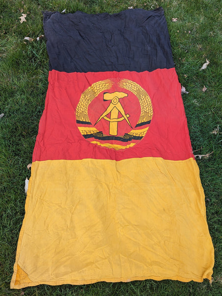 East German Vertical Flag Early (~7'x4')