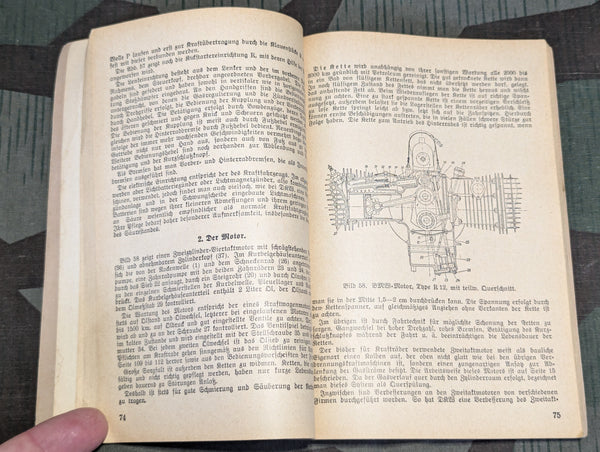 Wehrmacht Driving School Book Kraftfahrschulbuch