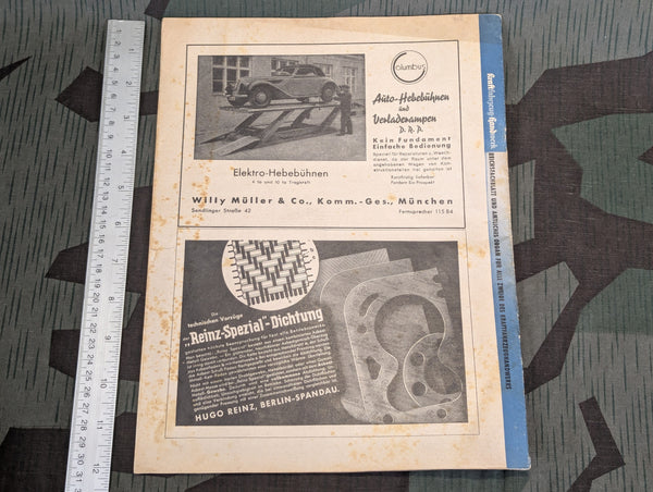 Kraftfahrzeug Handwerk Heft 36 - 7. September 1940 Krafthand