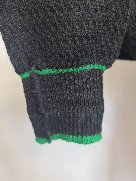 German Traditional Knit Sweater (Edelweiss Buttons)
