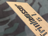5L Trinkwasser Stencil Cardboard