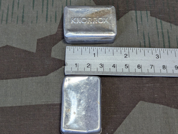 Knorrox Aluminum Bouillon Cube Tin