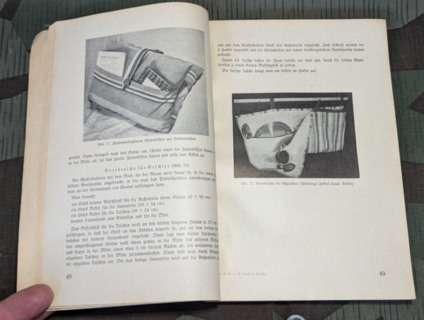 1944 Werkbuch Für Mädchen