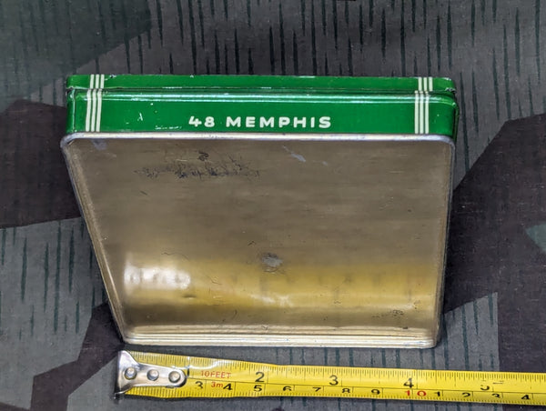 Memphis Cigarette Tin for 48 Cigarettes