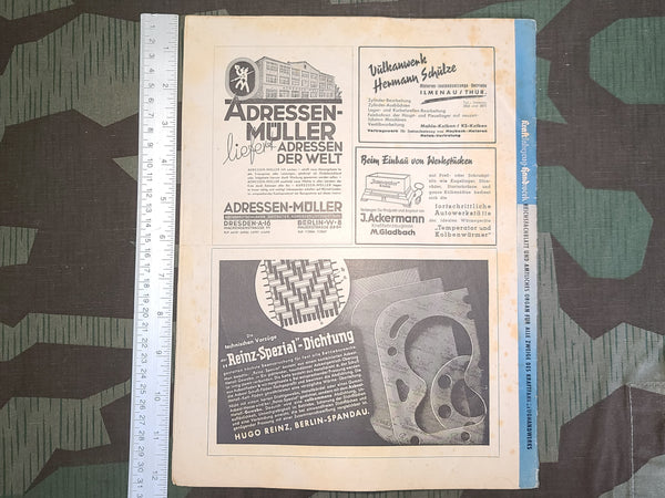 Kraftfahrzeug Handwerk Heft 47 - 23. November 1940 Krafthand