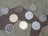 WWI Dated 10 Pfennig Coins (Lot of 9)