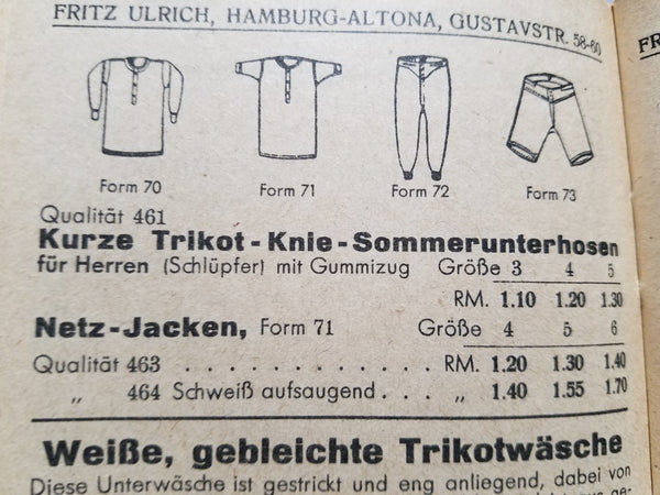 Size 5 German Underwear 36" Waist