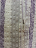 Purple & White Striped Dress <br> (B-43" W-32" H-41")