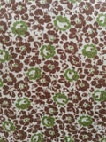 German Green Print Dress <br> (B-38" W-30" H-40")