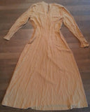 1945 DuBarry Evening Gown <br>(B-35" W-25" H-35")