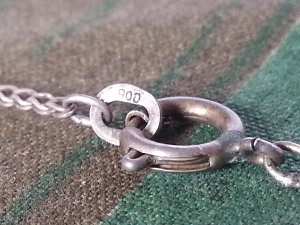 Engraved Iron Cross Necklace