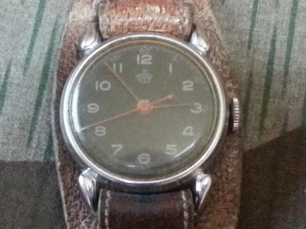 Thiel Wrist Watch w/ Black Face Red Hands