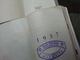 1937 Sonne Charcoal Briquette Calendar Book