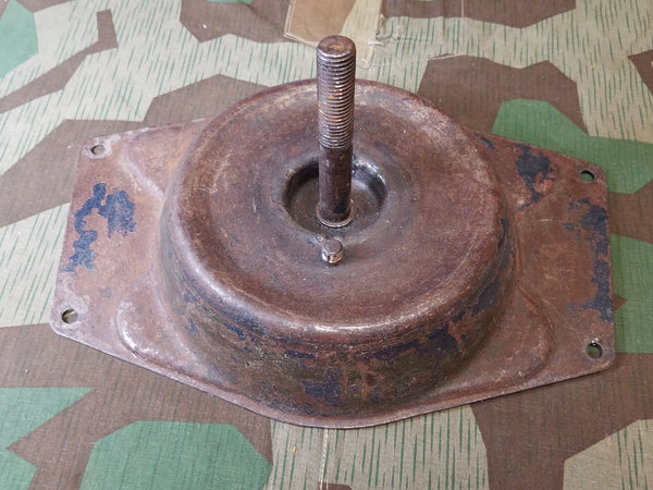 Original German Motorcycle Spare Tire Bracket