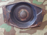 Original German Motorcycle Spare Tire Bracket