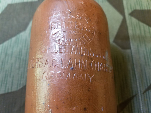 Stoneware German Mineral Water Bottle