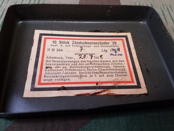 Steel Fuse Box For 10 Igniters ZDSCHN ANZ 29