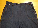 Side Zipper Jeans (37"-38" waist)