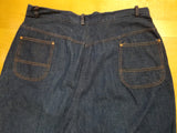 Side Zipper Jeans (37"-38" waist)