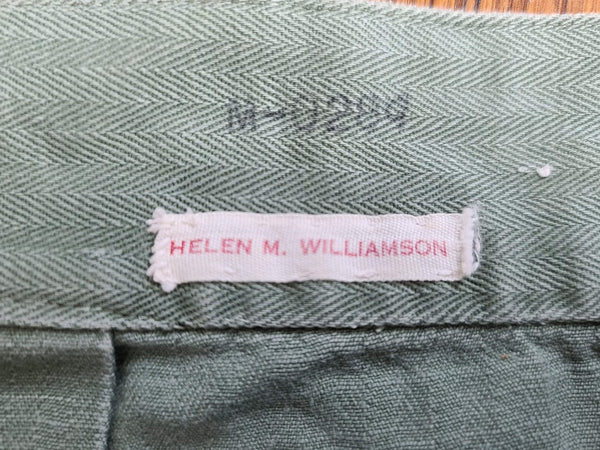 Women's Marine Corps HBT Trousers <br> (W-27" H-45")