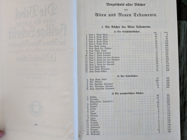 1930 Holy Bible New and Old Testament Evangelical