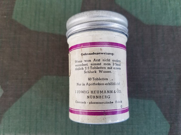 Nervogastrol Medicine Tin with Instruction Paper