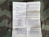 Wie Helfe Ich? Original First Aid Book with Poison Gas Leaflet