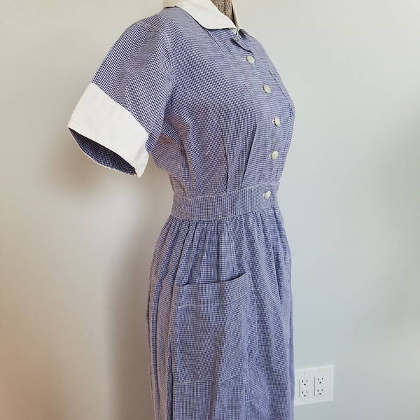 Nurse Uniform - Dress and Apron <br> (B-35" W-24" H-34")