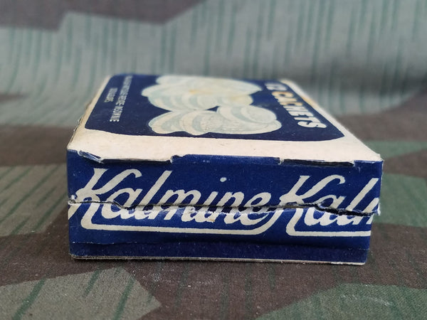 French Kalmine Pill Box with Contents