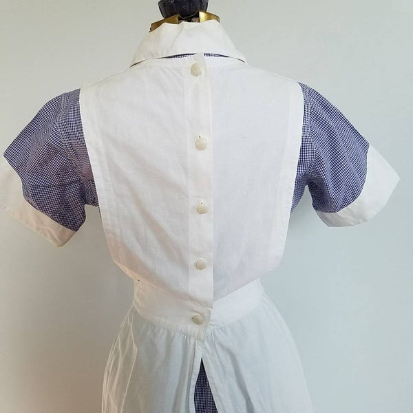 Nurse Uniform - Dress and Apron <br> (B-35" W-24" H-34")