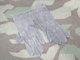 Gray Doeskin German Officers Gloves 7 3/4