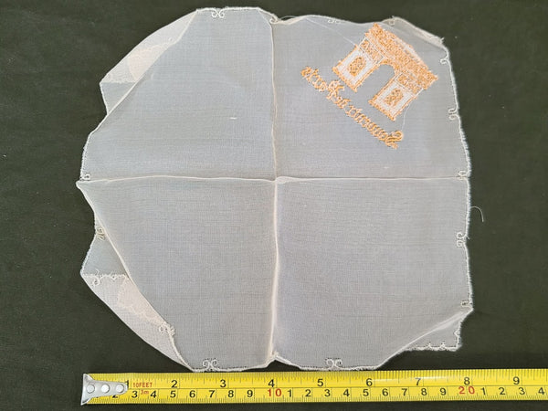 Souvenir de Paris Arc de Triomphe Hankie