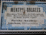 Reichs Apotheke Menthol Lozenge Tin