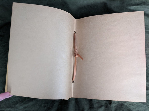 Wooden US Army Scrapbook