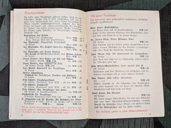 Small 1940 Catalog of Books