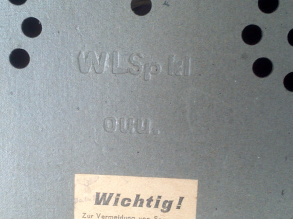 Original Wehrmacht Loud Speaker Great Condition WLSpkl