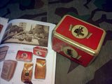 Eduscho Coffee Tin w/ 1939 Eduscho Magazine
