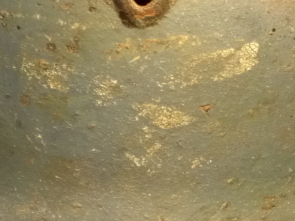 Original M35 Double Decal Luftwaffe Helmet 66 Shell